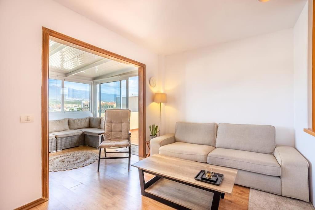 Fabuloso Atico, Con Amplia Terraza El Medano  Luaran gambar